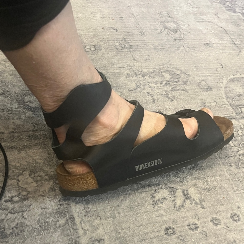 Birkenstock gladiator type Sandals (athens?)